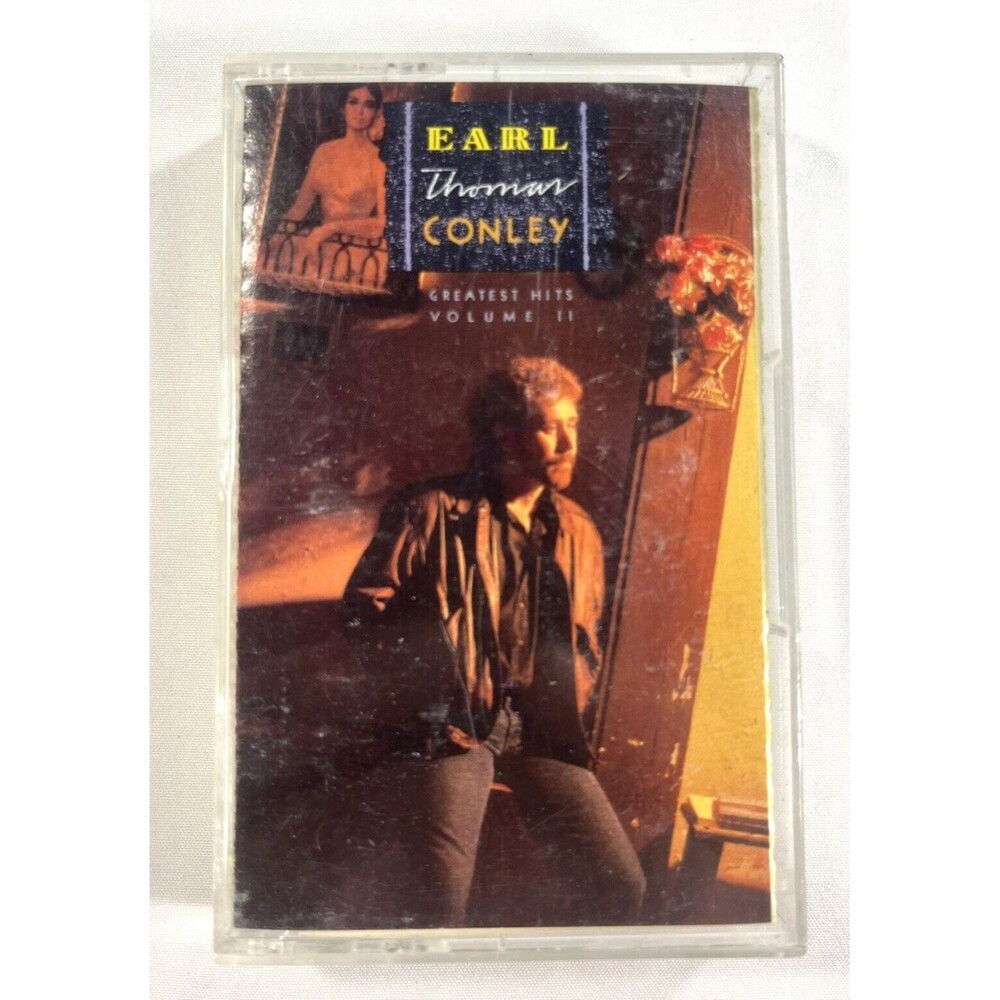 Greatest Hits Earl Thomas Conley Volume 2 Vintage 1990 RCA Records Cassette Tape
